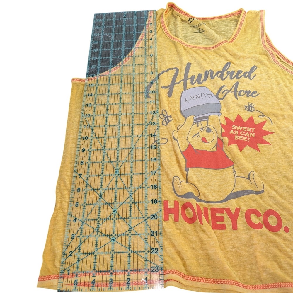 Disney Winnie the Pooh Hundred Acre Honey Co Burnout Tank Top XL - Picture 7 of 7